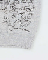 Vintage Alexander Mcqueen Embroidered Hand Skull Crewneck Sweatshirt - M