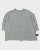 2015-16 Fear Of God Fourth Collection Cut Off Oversized Crewneck Sweatshirt - L