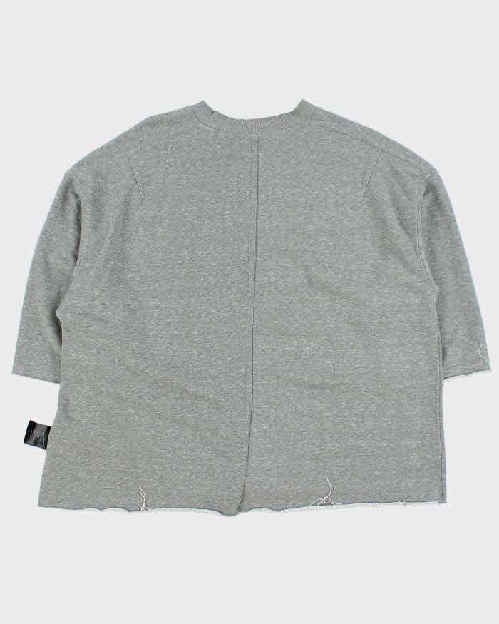 2015-16 Fear Of God Fourth Collection Cut Off Oversized Crewneck Sweatshirt - L