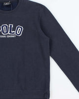 Vintage Y2K 00s Polo Jeans Ralph Lauren Spell Out Embroidered Crewneck Sweatshirt - M