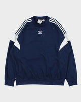 Vintage Adidas Originals Centre Trefoil Crewneck Sweatshirt - M