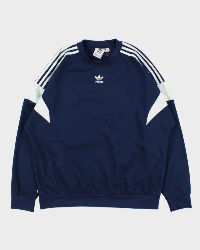 Vintage Adidas Originals Centre Trefoil Crewneck Sweatshirt - M