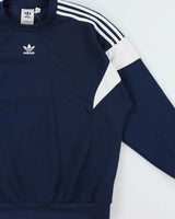 Vintage Adidas Originals Centre Trefoil Crewneck Sweatshirt - M