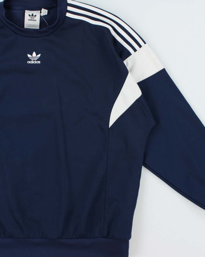 Vintage Adidas Originals Centre Trefoil Crewneck Sweatshirt - M