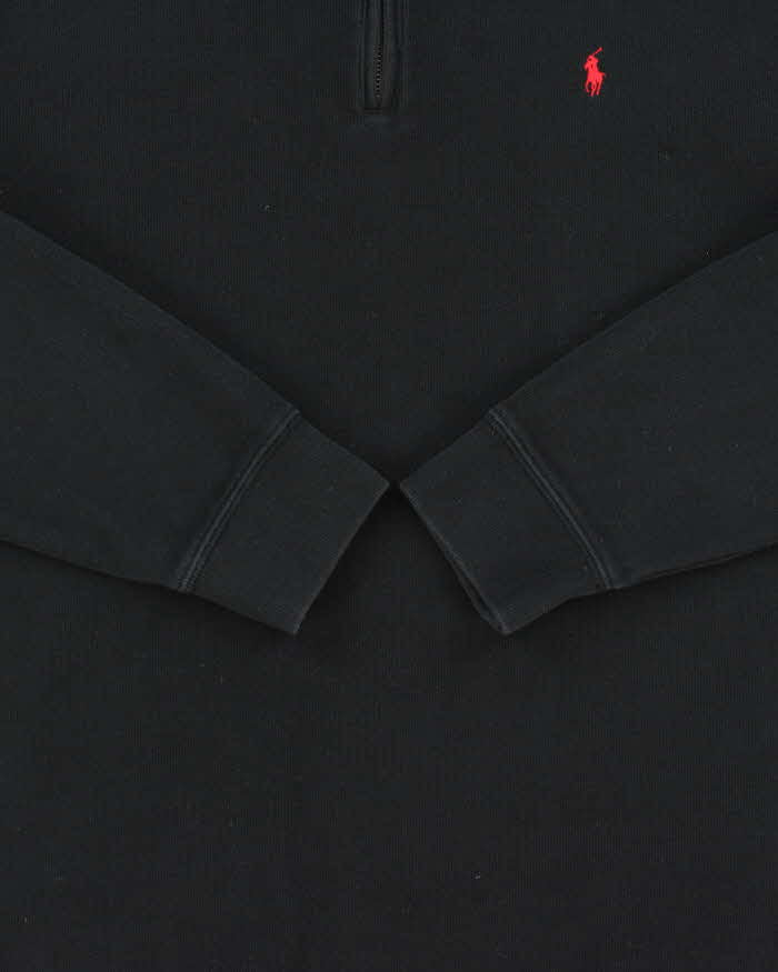Vintage Y2K 00s Polo Ralph Lauren Classic Quarter-Zip Sweatshirt - L