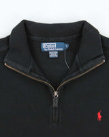 Vintage Y2K 00s Polo Ralph Lauren Classic Quarter-Zip Sweatshirt - L