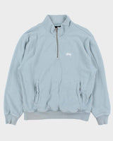 Vintage Stussy Heavyweight Quarter-Zip Sweatshirt - L