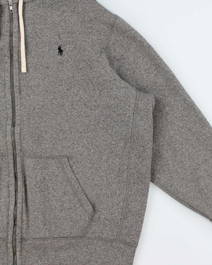 Vintage Polo Ralph Lauren Heavyweight Zip-Up Hoodie - XXL