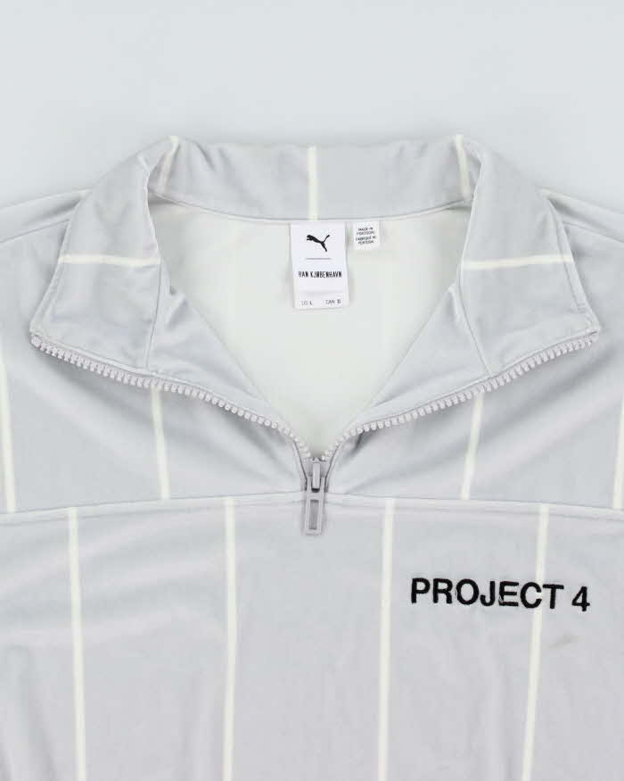 Vintage Puma x Han Kjobenhavn Project 4 Velour Quarter Zip Sweatshirt - L