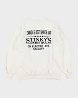 Vintage 1992 Chalk Line Calgary Stampeders Grey Cup Champions Stinky's Sports Bar Crewneck Sweatshirt - M