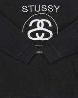 Vintage Stussy International Big Cities Embroidered Crewneck Sweatshirt - L