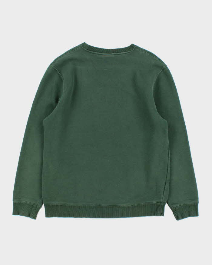 Vintage Stussy Baby Pink Embroidered Logo Crewneck Sweatshirt - M
