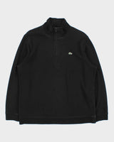 Vintage Y2K 00s Lacoste Quarter-Zip Sweatshirt - XL