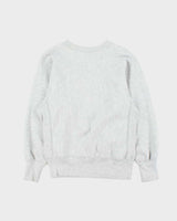 Vintage 1990s Champion Reverse Weave USC Marl Grey Crewneck Sweatshirt - M