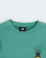Vintage Stussy Crown Logo Crewneck Sweatshirt - M