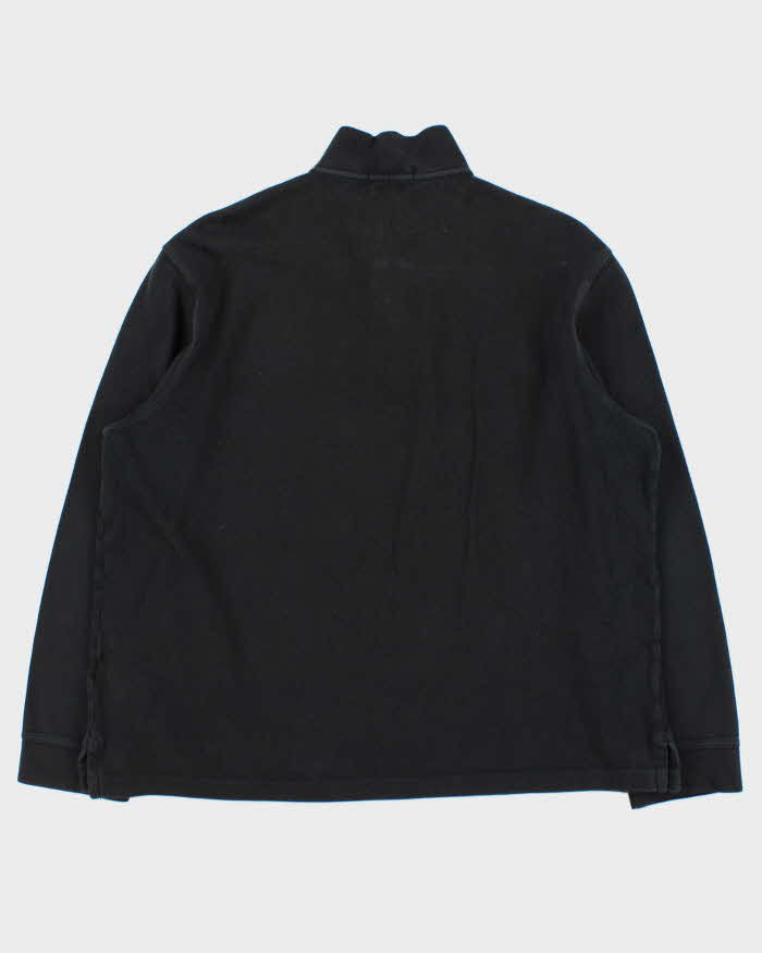 Vintage Polo Ralph Lauren Estate Rib Quarter-Zip Sweatshirt - L
