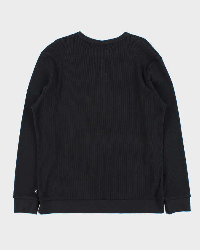 Vintage Quiksilver Crewneck Waffle Sweatshirt - XL