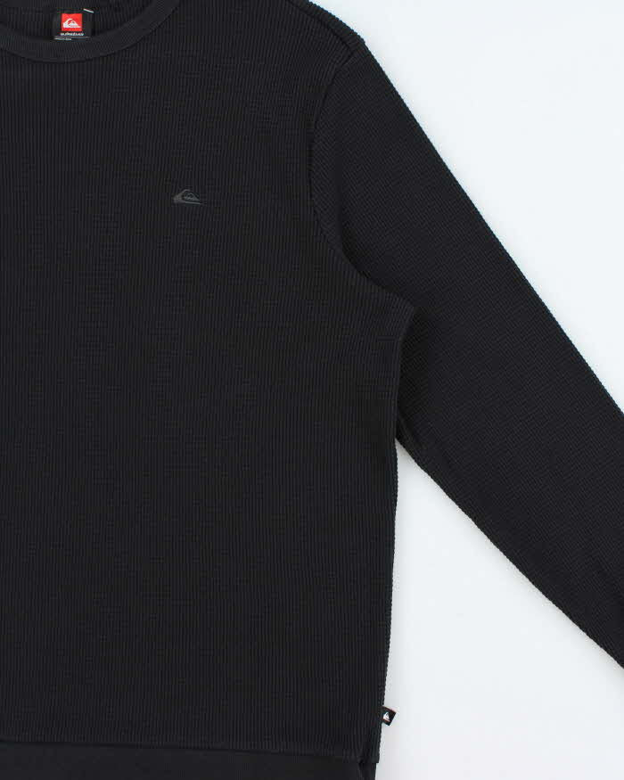 Vintage Quiksilver Crewneck Waffle Sweatshirt - XL