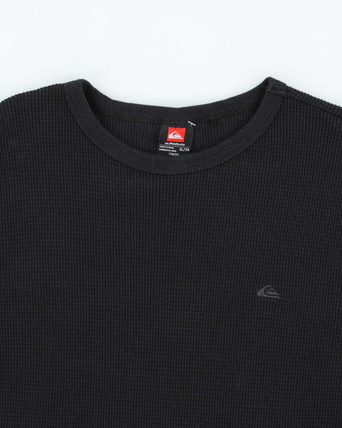 Vintage Quiksilver Crewneck Waffle Sweatshirt - XL