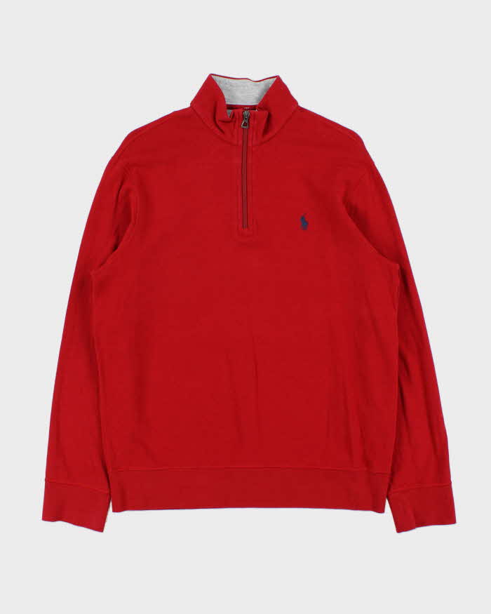 Vintage Polo Ralph Lauren Performance Quarter-Zip Sweatshirt - M