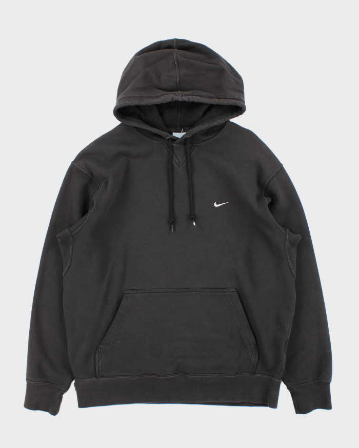 Vintage Y2K 00s Nike Embroidered Swoosh Pullover Hoodie - L