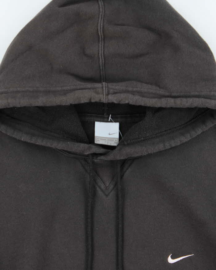 Vintage Y2K 00s Nike Embroidered Swoosh Pullover Hoodie - L