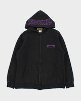 Vintage Y2K 00s Seek &amp; Destroy Skate Pullover Hoodie - L