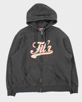 Vintage Y2K 00s Fila F-Box Full-Zip Hoodie - XL
