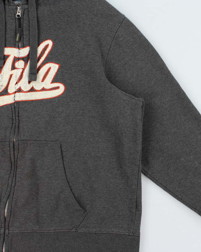 Vintage Y2K 00s Fila F-Box Full-Zip Hoodie - XL
