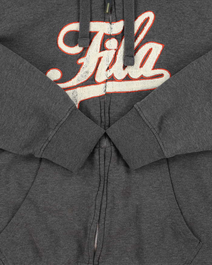 Vintage Y2K 00s Fila F-Box Full-Zip Hoodie - XL