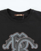 Vintage Y2K 00s Roberto Cavalli Embellished Rhinestone Crewneck Sweatshirt - XXL