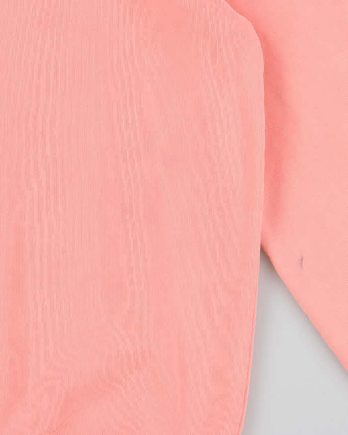 Vintage Y2K 00s Burberry Graffiti Neon Pink Crewneck Sweatshirt - S