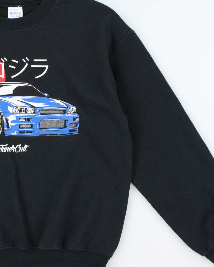Vintage Y2K 00s R34 Skyline Japanese Tuner Crewneck Sweatshirt - M
