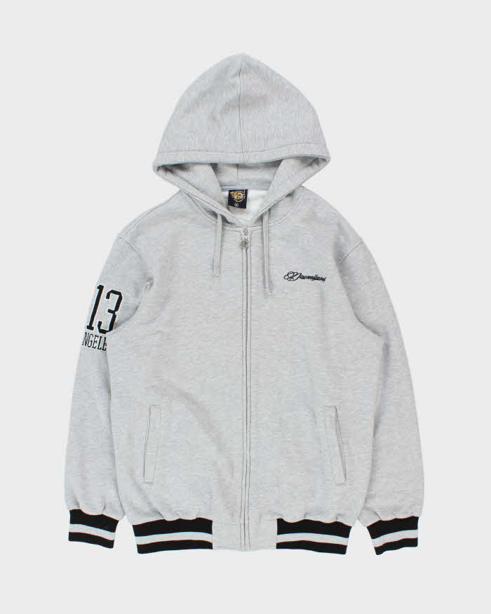 Vintage Y2K 00s Lost Angeles Territory West ''B ''Boys Dawn Of Proof Japanese Zip-Up Hoodie - XL