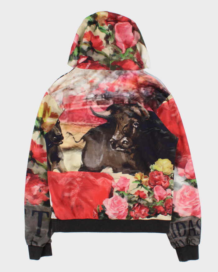SS2015 Dolce & Gabbana Corrida De Toros Silk Lined Pullover Hoodie - L