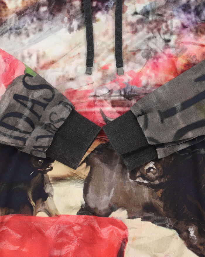 SS2015 Dolce & Gabbana Corrida De Toros Silk Lined Pullover Hoodie - L