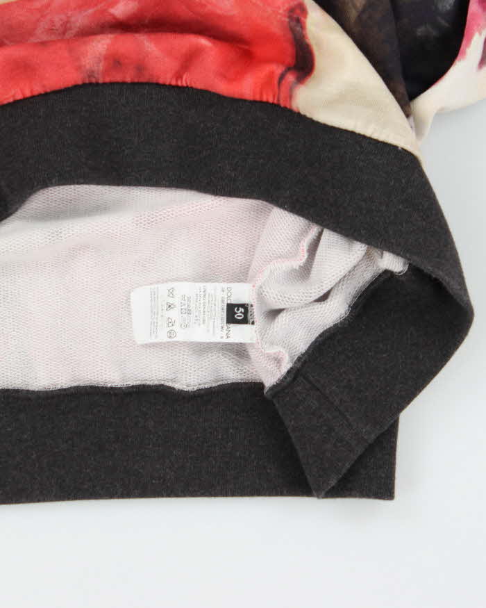 SS2015 Dolce &amp; Gabbana Corrida De Toros Silk Lined Pullover Hoodie - L