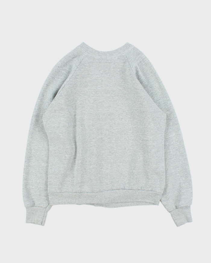 Vintage 1990 Benson Anniversary Made In USA Marl Grey Crewneck Sweatshirt - L