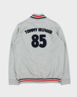 Vintage Y2K 00s Tommy Hilfiger USA Embroidered Zip-Up Sweatshirt - L