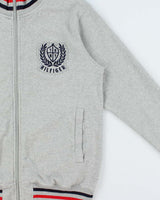 Vintage Y2K 00s Tommy Hilfiger USA Embroidered Zip-Up Sweatshirt - L