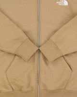 Vintage The North Face Japanese Exclusive Heavyweight Tan Zip-Up Hoodie - M