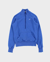 Vintage Y2K 00s Nike Ath Dept. Quarter-Zip Sweatshirt - S