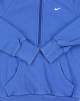Vintage Y2K 00s Nike Ath Dept. Quarter-Zip Sweatshirt - S