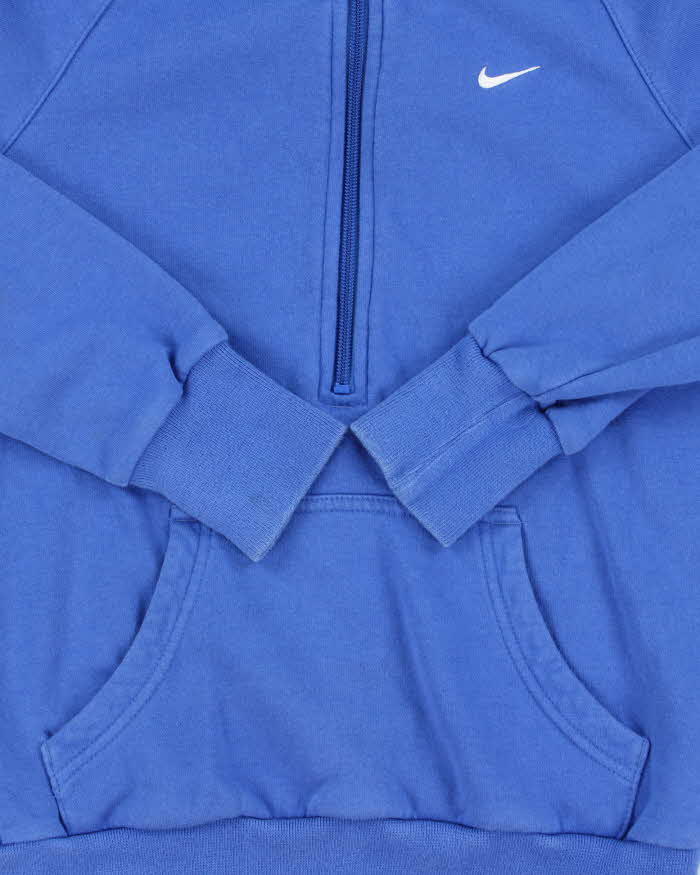 Vintage Y2K 00s Nike Ath Dept. Quarter-Zip Sweatshirt - S