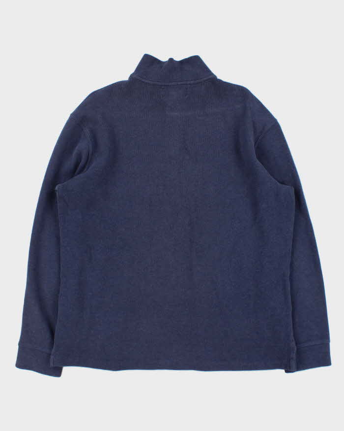 Vintage Y2K 00s Polo Ralph Lauren Classic Quarter-Zip Sweatshirt - L