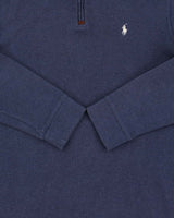 Vintage Y2K 00s Polo Ralph Lauren Classic Quarter-Zip Sweatshirt - L