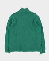 Vintage Polo Ralph Lauren Classic Quarter-Zip Sweatshirt - M