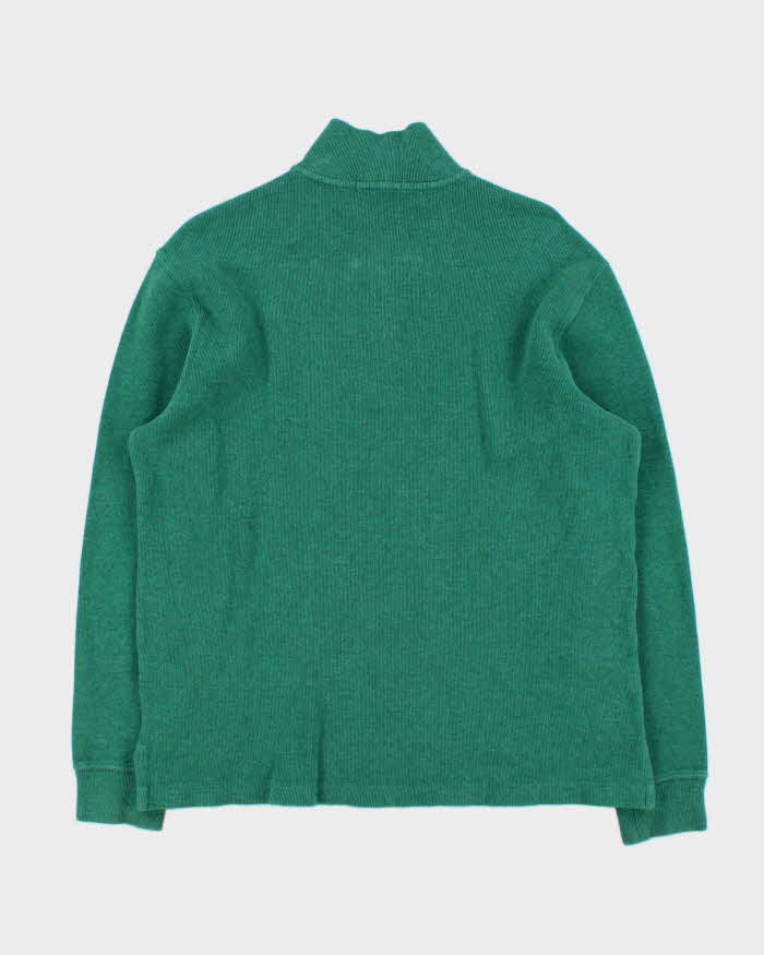 Vintage Polo Ralph Lauren Classic Quarter-Zip Sweatshirt - M