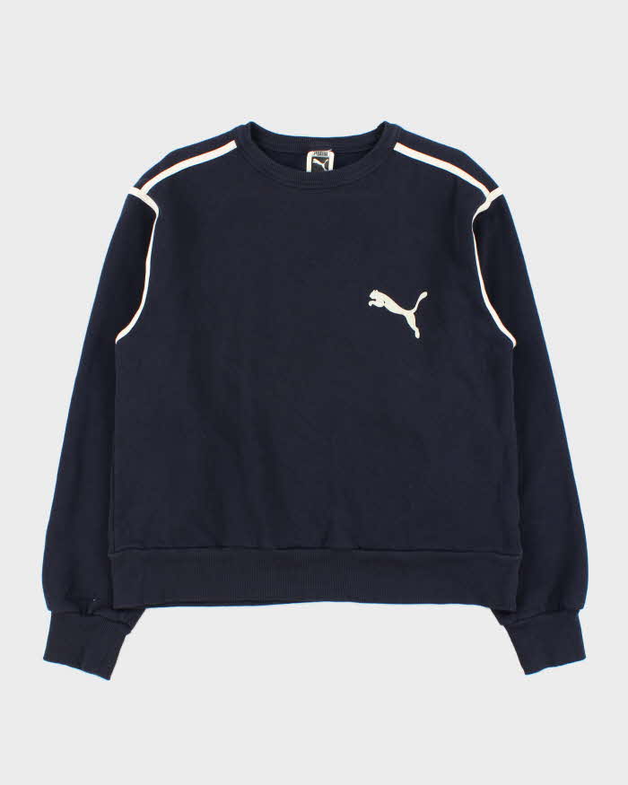 Vintage 1990s Puma 'Edition' Felt Logo Crewneck Sweatshirt - XL