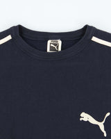 Vintage 1990s Puma 'Edition' Felt Logo Crewneck Sweatshirt - XL